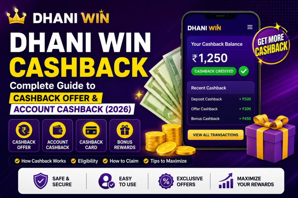 Dhani Win Cashback